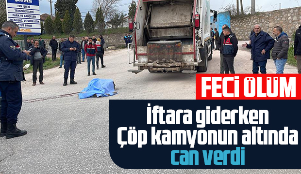 Feci ölüm: İftar için evine gidiyordu