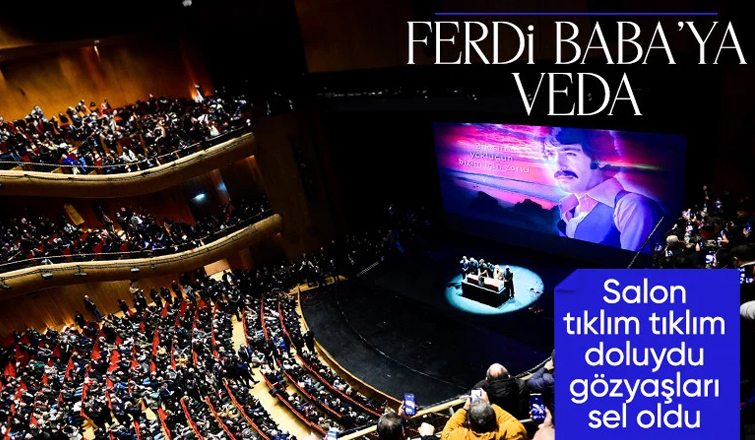 Ferdi Tayfur için AKM'de düzenlenen törene sevenleri akın etti