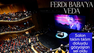 Ferdi Tayfur için AKM'de düzenlenen törene sevenleri akın etti