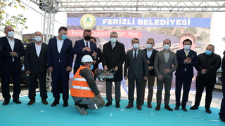 Ferizli kapalı pazar yerine kavuşuyor