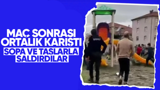Ferizli-Karasu maçı sonrası olaylar çıktı