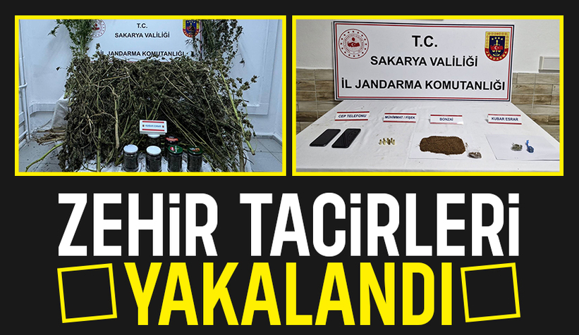 Ferizli ve Karasu'da uyuşturucu operasyonu