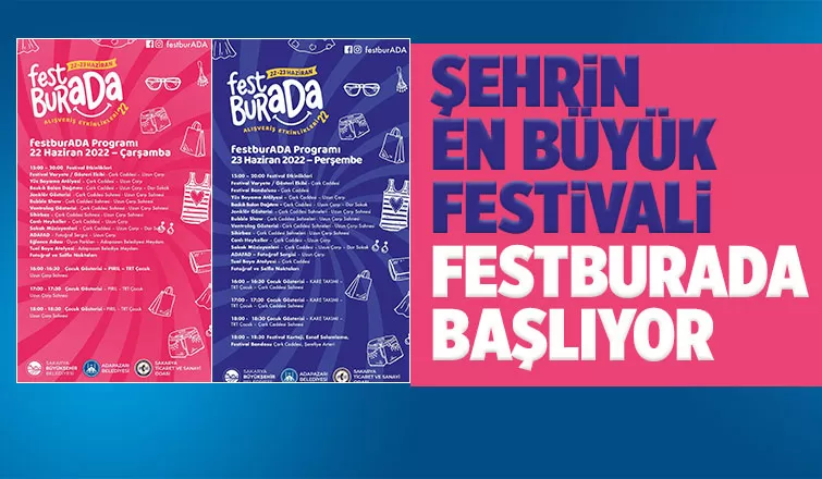 FestburADA  başlıyor