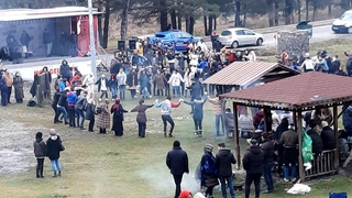 Festivalde bir ton hamsi tüketildi