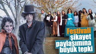Festivali şikayet paylaşımına büyük tepki
