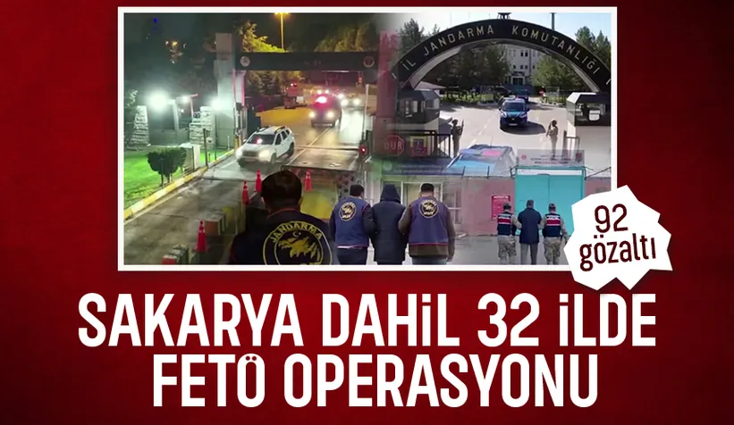 FETÖ'nün güncel yapılanmasına operasyon: 92 gözaltı