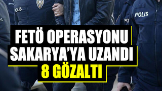 FETÖ operasyonu: 8 gözaltı