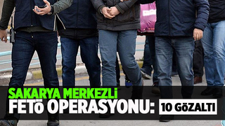 FETÖ/PDY operasyonu: 10 gözaltı
