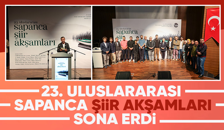 Filistin temalı Uluslararası Sapanca Şiir Akşamları sona erdi