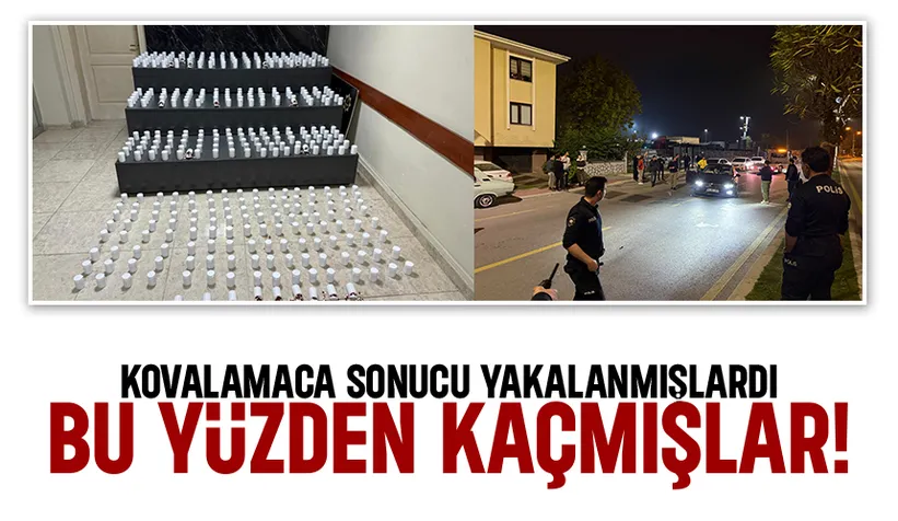 Film gibi kovalamacada 25 bin 750 adet sentetik ilaç ele geçirildi