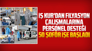 Filyasyon çalışmaları için 50 şoför iş başı yaptı
