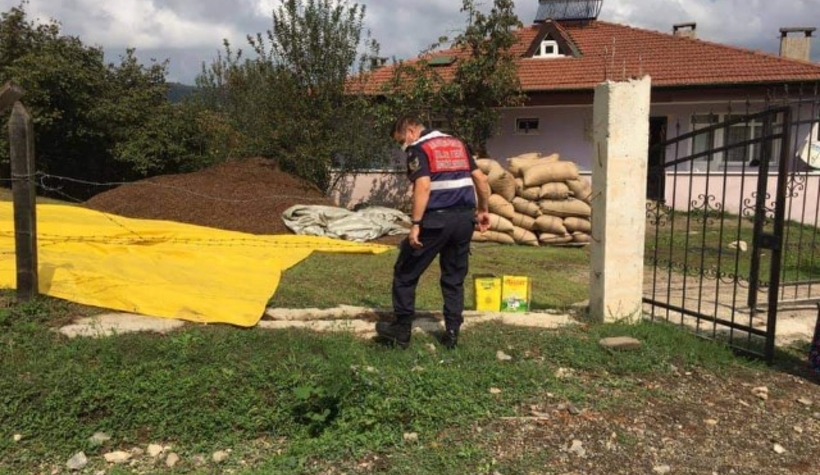 Fındık hırsızları bu kez başarı olmadı