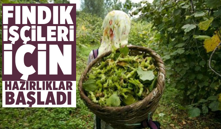 Fındık işçileri için alınacak tedbirler belirlendi