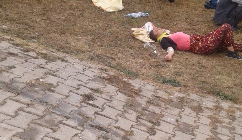 Fındık işçileri taşıyan traktör devrildi: 15 yaralı