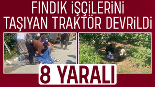 Fındık işçilerinin kazasında can pazarı
