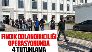 Fındık operasyonunda tutuklama kararı