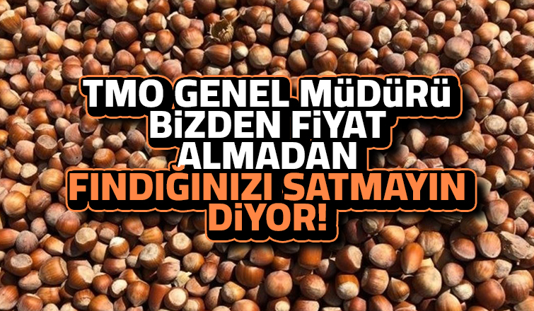 Fındık üreticisine fiyat uyarısı