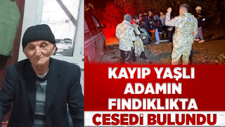 Fındıklıkta cesedi bulundu