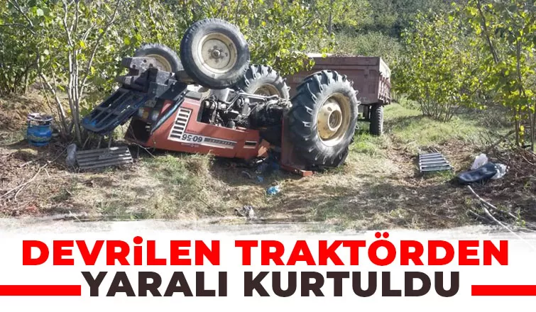 Fındıklıkta korkutan kaza