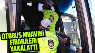 Firariler otobüste yakalandı