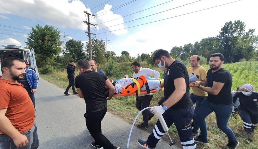 Fırında maske kavgası; Aracı üzerine sürüp yaraladı