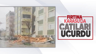 Fırtına Karasu'yu vurdu