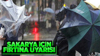 Fırtına uyarısı yapıldı