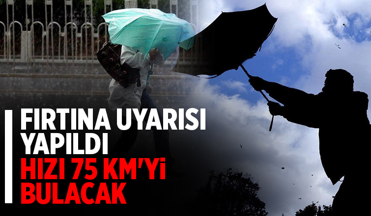 Fırtına uyarısı