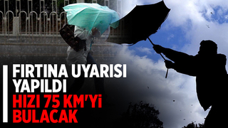 Fırtına uyarısı