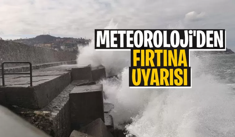 Fırtına uyarısı