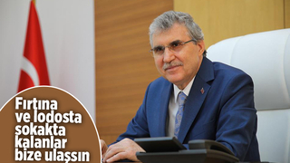 Fırtına ve lodosta sokakta kalanlar bize ulaşsın