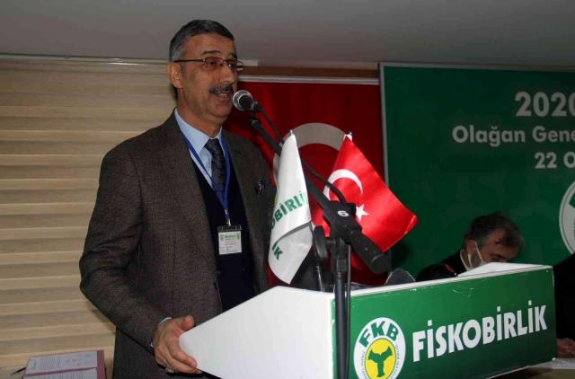 FİSKOBİRLİK'te Lütfi Bayraktar güven tazeledi