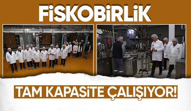 Fiskobirlik tesisinde inceleme yaptılar