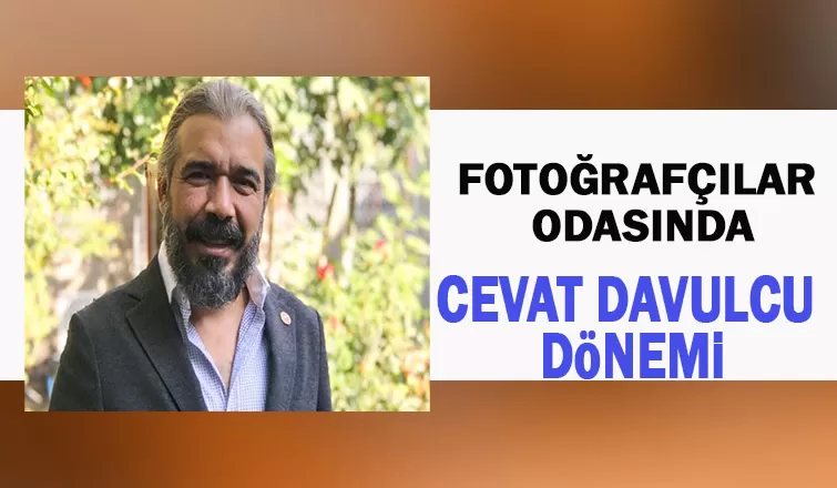 Fotoğrafçılar Odası'nda Başkan Cevat Davulcu
