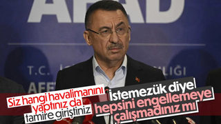 Fuat Oktay'dan Kemal Kılıçdaroğlu'na: Siz hangi havalimanını yaptınız