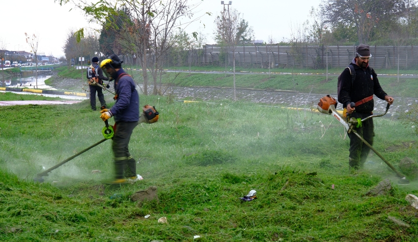Fuzuli Caddesi’nde çevre düzenlemesi