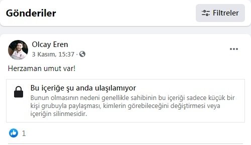 'Her zaman umut var'  demişti, hayatını kaybetti
