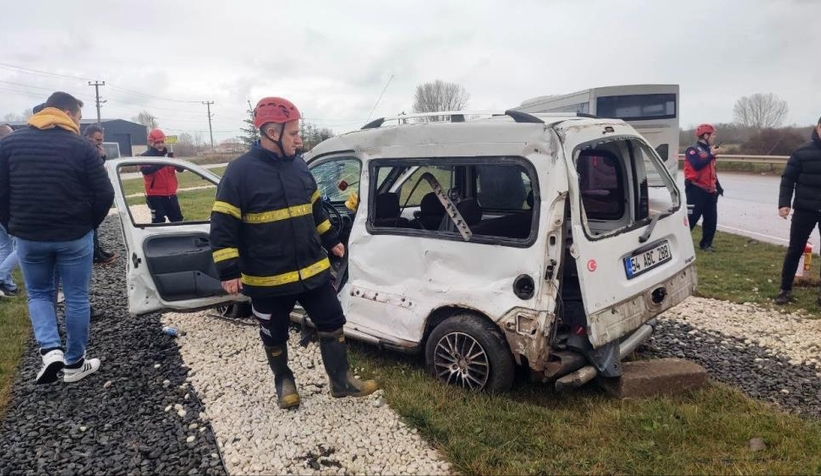 1 kişinin can verdiği feci kaza kamerada