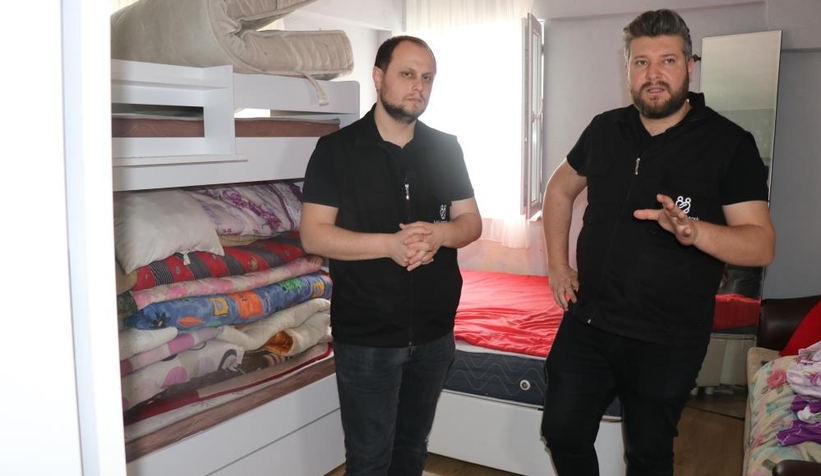 10 kişinin yaşadığı evi sıfırdan restore ettiler