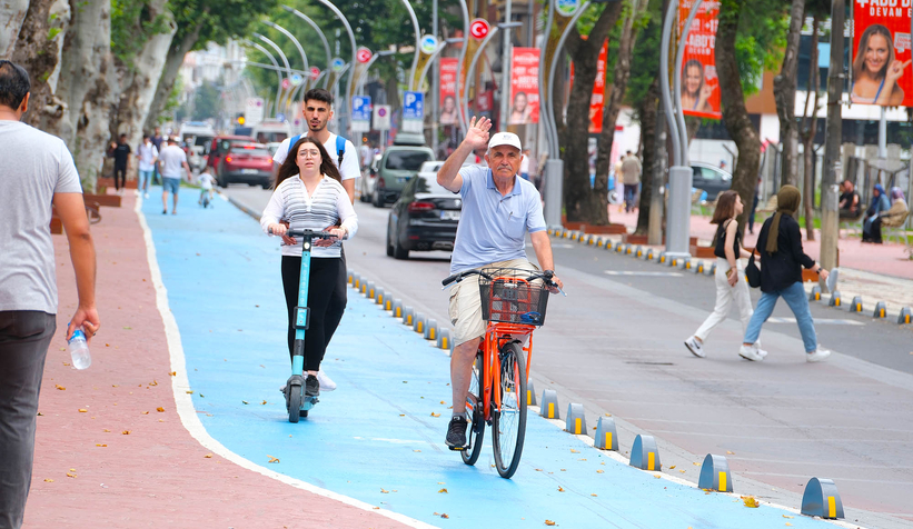 1000 adet bisikletten 400'ü 10 günlük süre içinde kiralandı