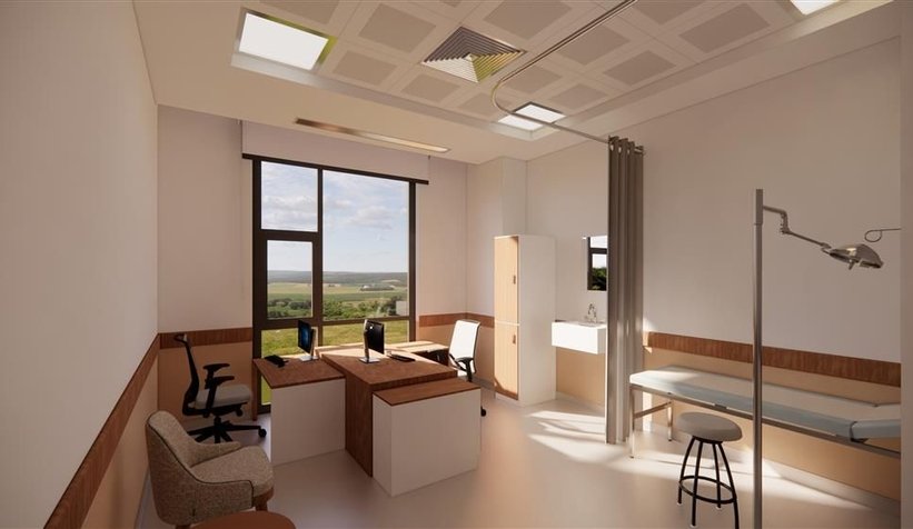 1000 yataklı hastane böyle olacak