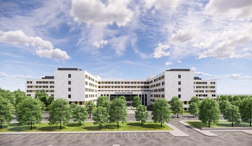 1000 yataklı hastane böyle olacak