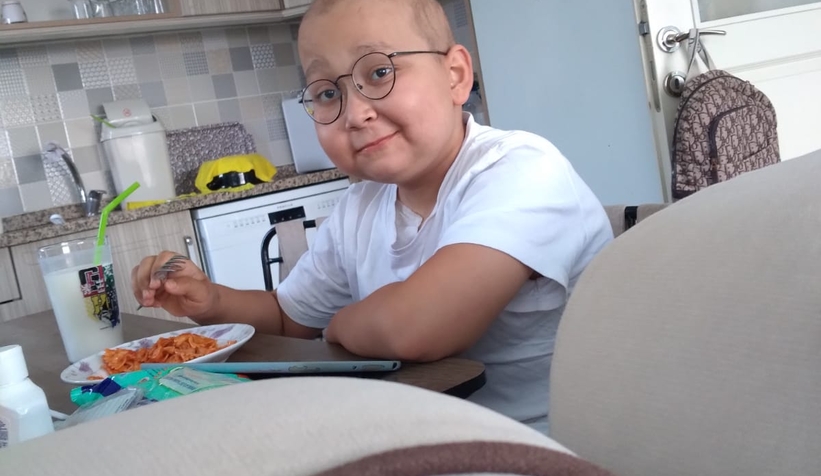 11 yaşındaki Murat için kök hücre kampanyası başlatıldı