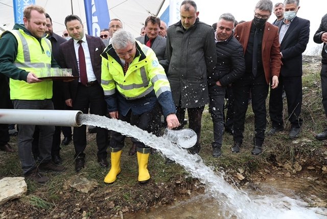13 mahalleye kesintisiz içmesuyu sağlayacak