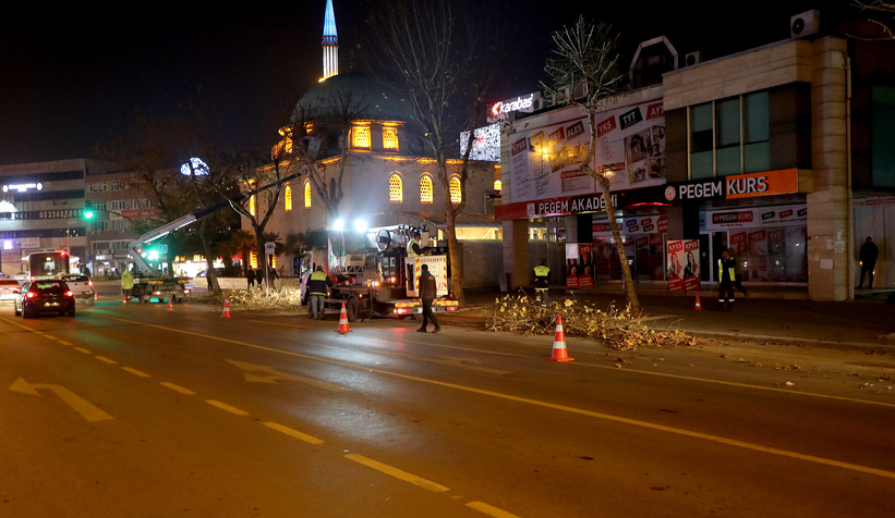 15 Temmuz Caddesi kışa hazır