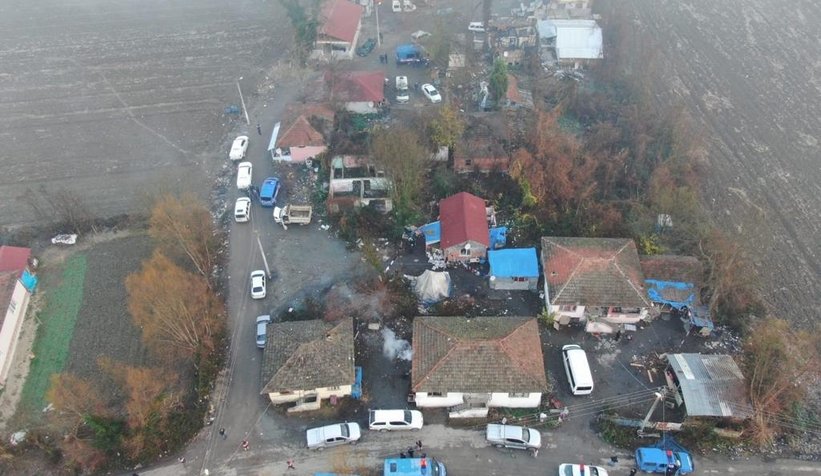 150 jandarma katıldı; Şehirde dev operasyon