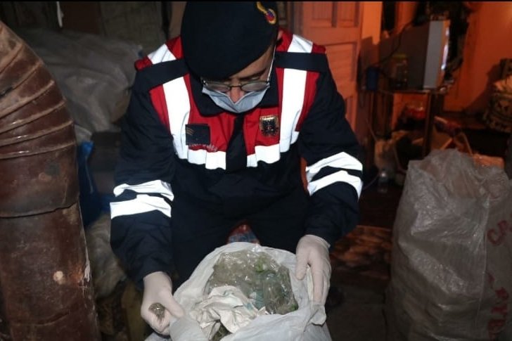 150 jandarma katıldı; Şehirde dev operasyon