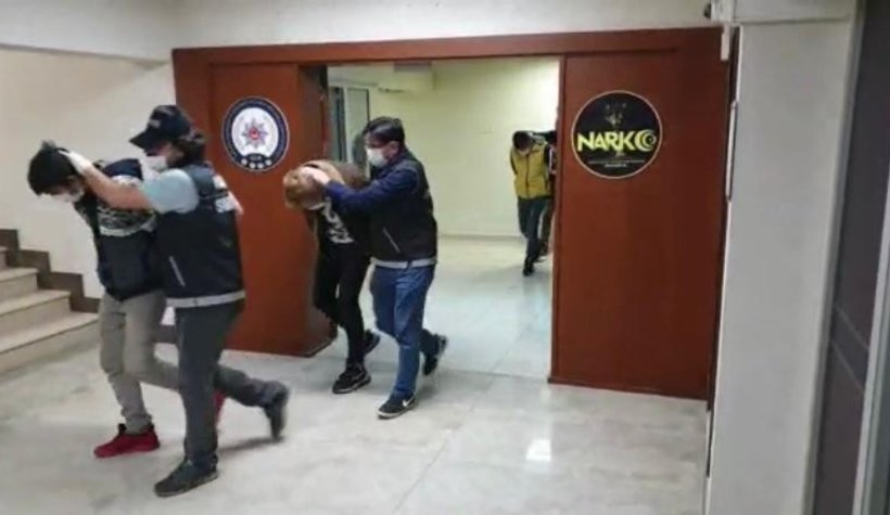 152 Polisle dev narkotik operasyonu