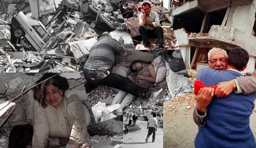 17 Ağustos 1999 depreminden unutulmayan fotoğraflar