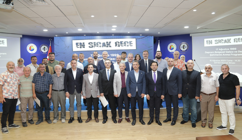 17 Ağustos’un 26. yılında SATSO'da anlamlı anma programı